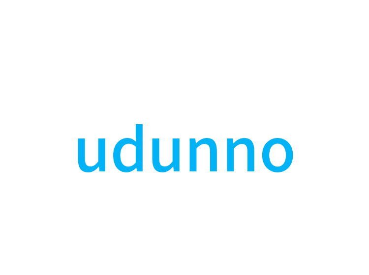 udunno