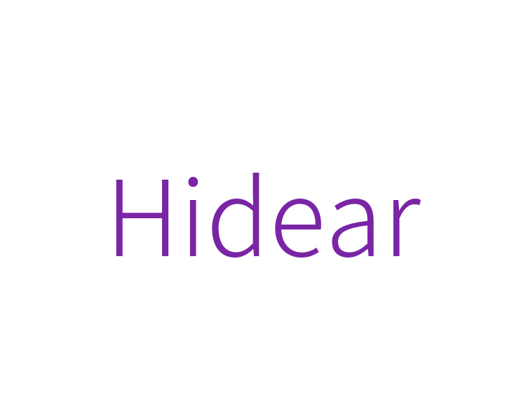Hidear