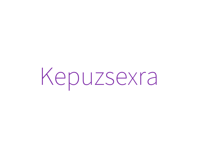 Kepuzsexra