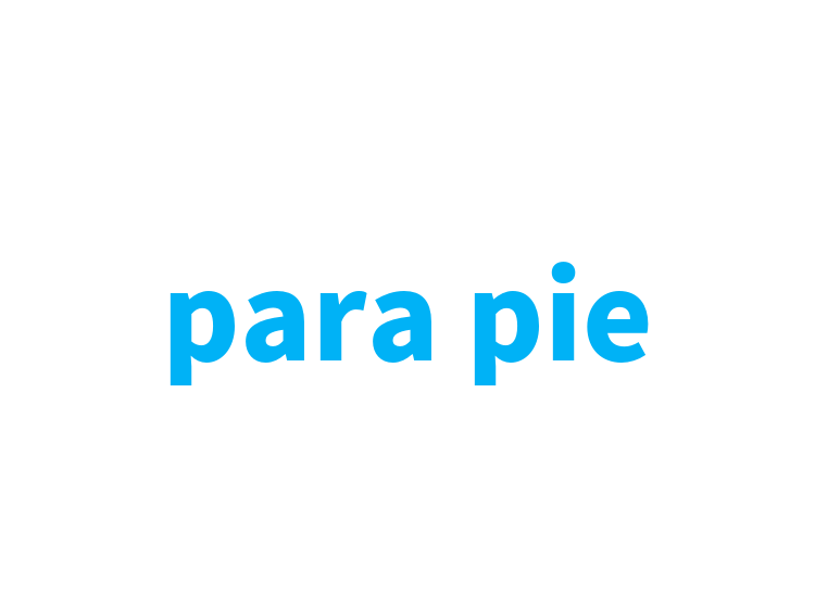 para pie