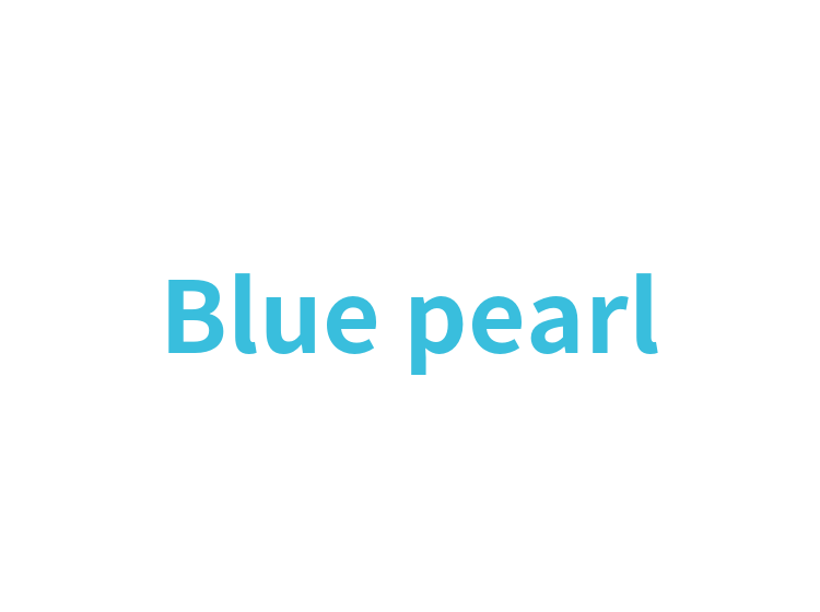 Blue pearl