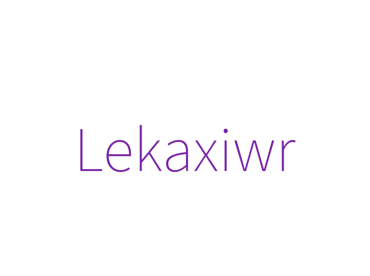Lekaxiwr