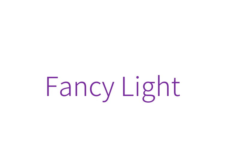 Fancy Light