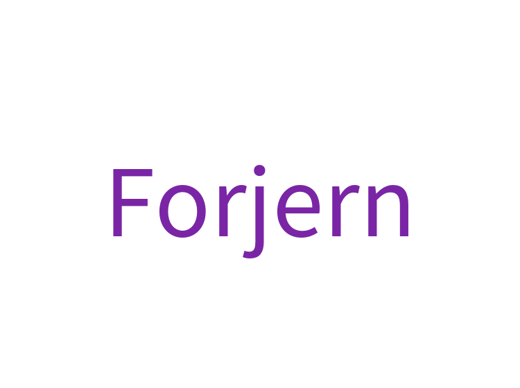 Forjern