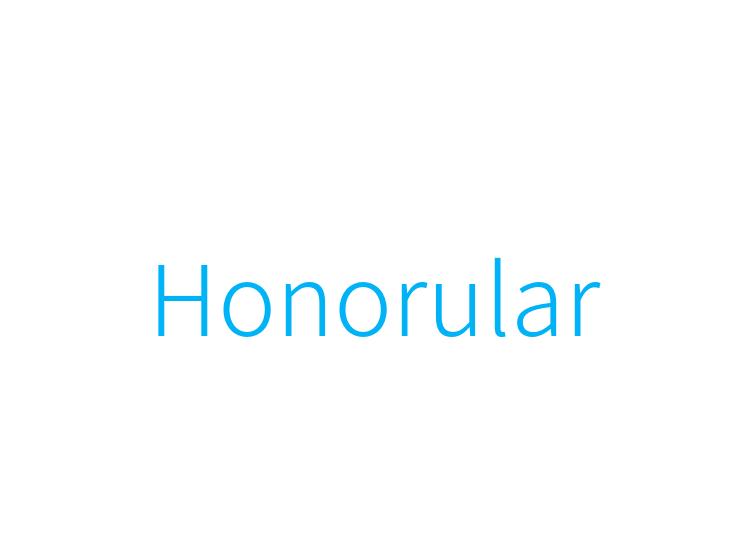 HONORULAR