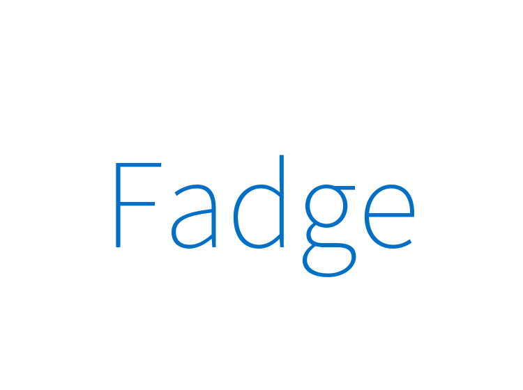 Fadge