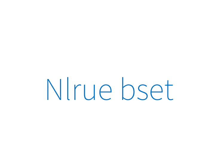 Nlrue bset 