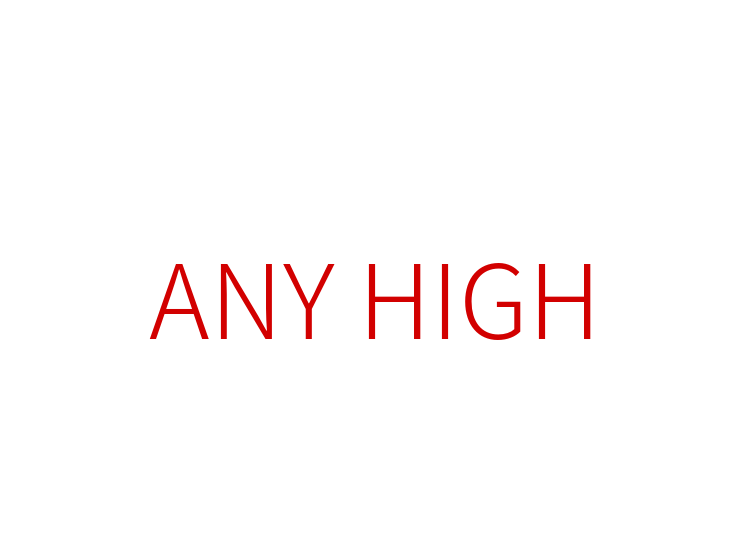 ANY HIGH