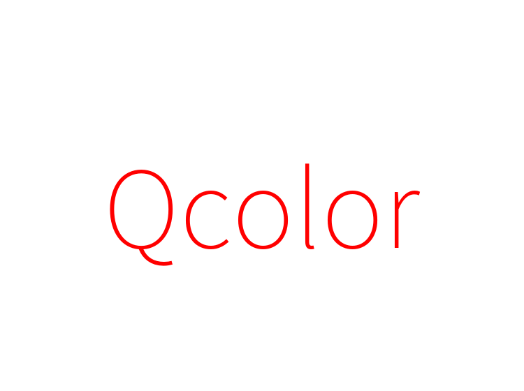 Qcolor