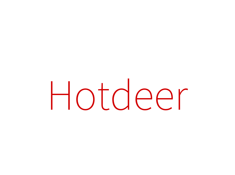 Hotdeer