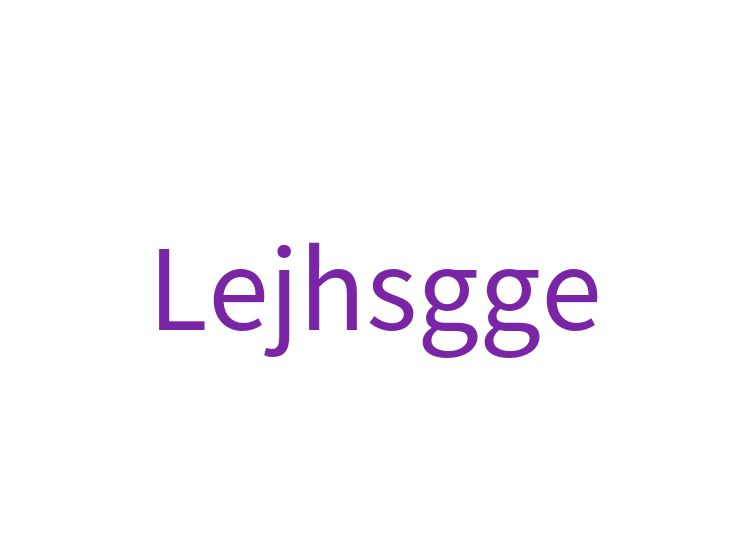 Lejhsgge