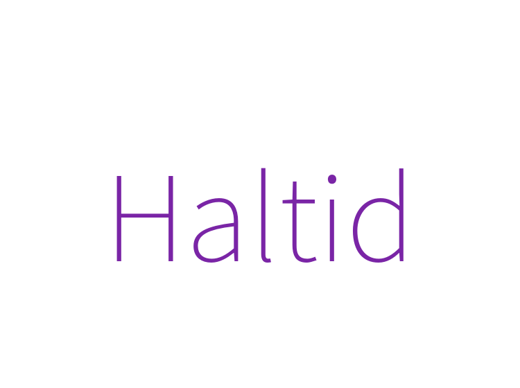 Haltid