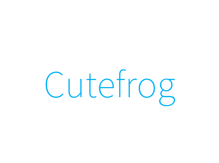 Cutefrog