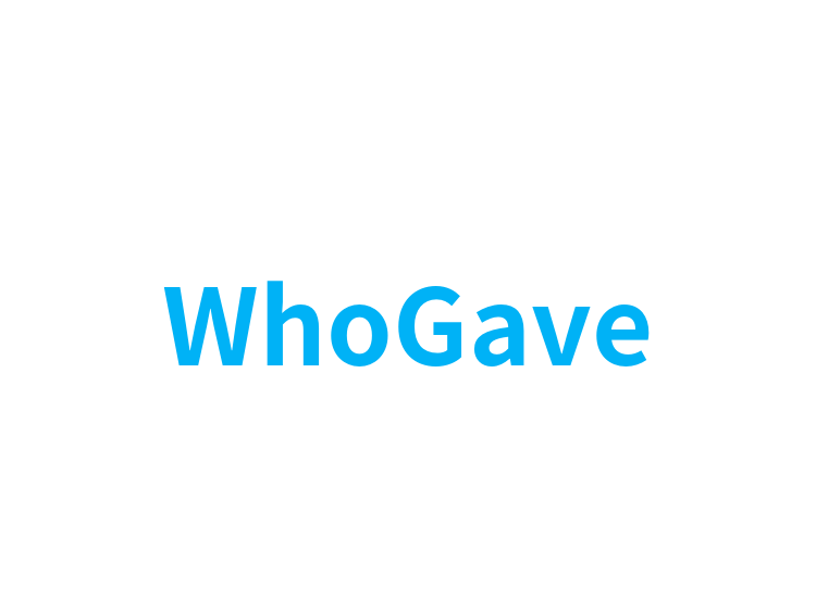 WhoGave