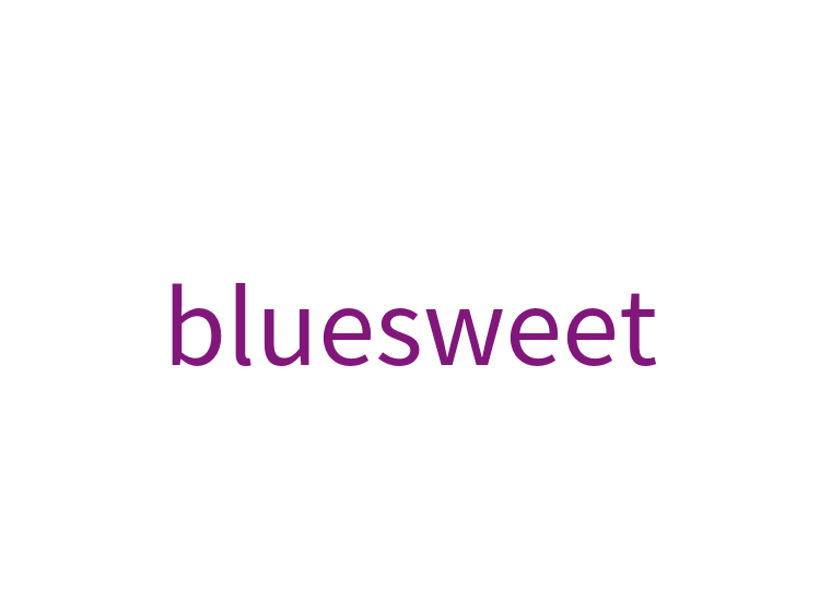 bluesweet