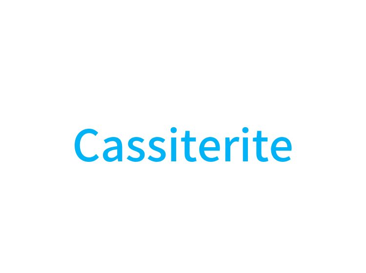 Cassiterite
