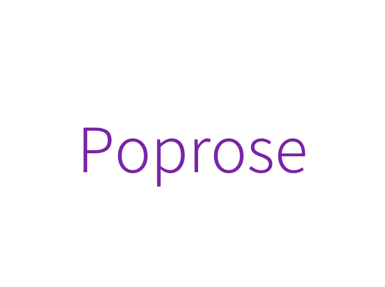 Poprose
