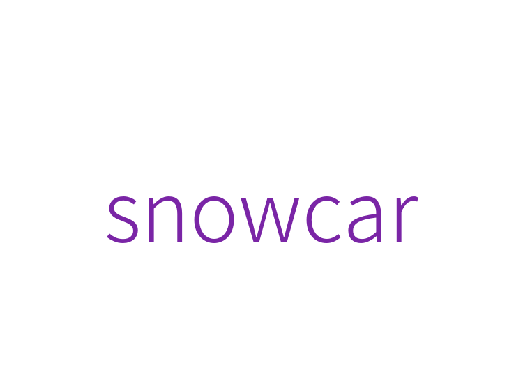 snowcar