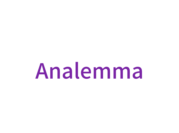 Analemma