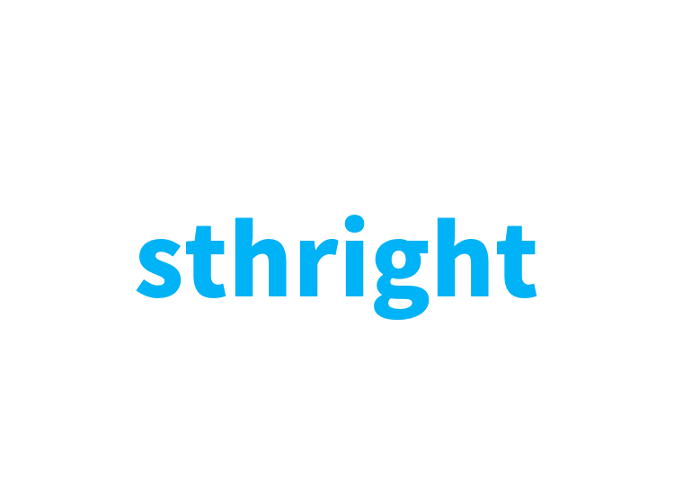 sthright