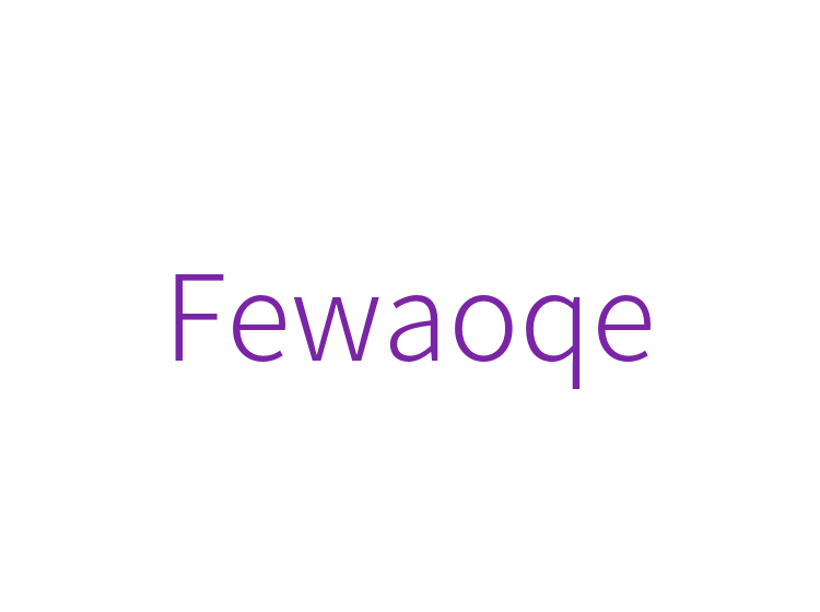 Fewaoqe