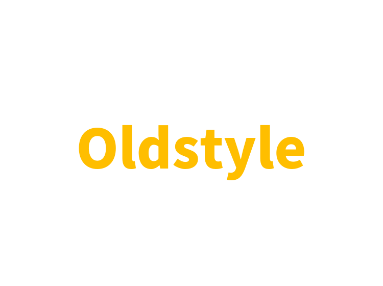 Oldstyle