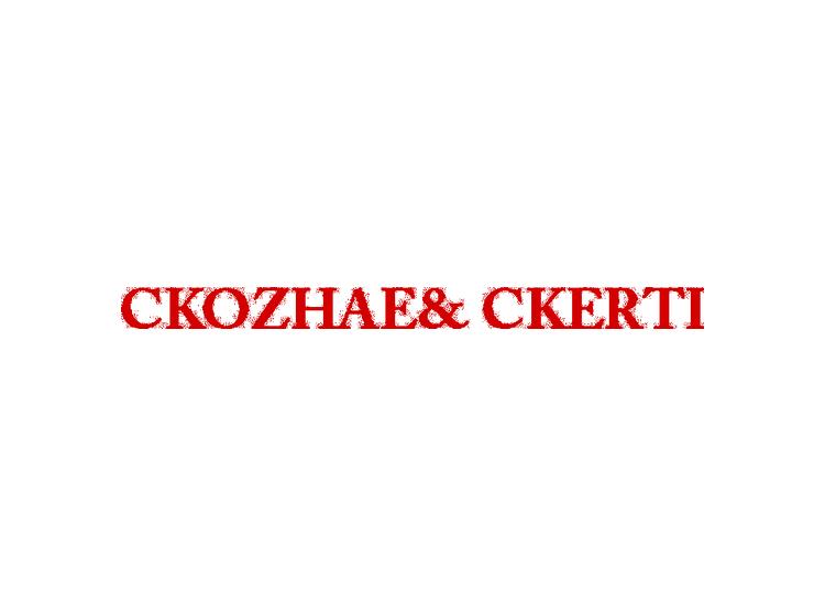CKOZHAE&CKERTI
