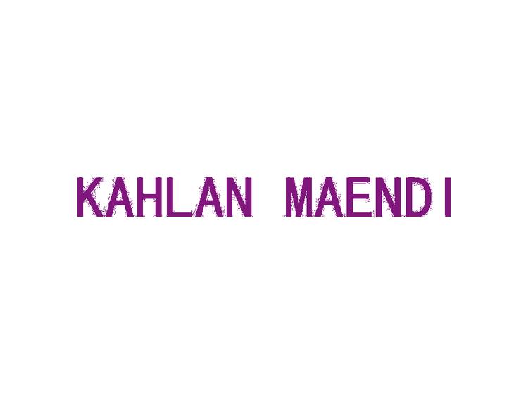 KAHLAN MAENDI